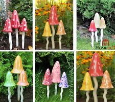 Garden ornaments toadstools for sale  Shipping to Ireland