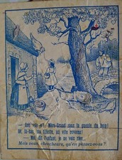 Chromo devinette epinal d'occasion  Châteaumeillant