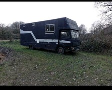 7.5t mercedes horsebox for sale  NEWTON ABBOT