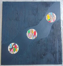 Quadro materico 2025 usato  Città di Castello