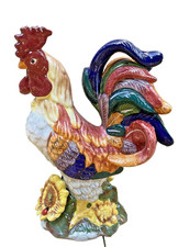 Ceramic rooster figurine for sale  Cumming