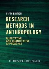 Research methods anthropology for sale  Montgomery