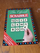 P/back ‘The Official Scrabble Quiz Game Book’ - Carlton - Robert Allen - 1997 na sprzedaż  Wysyłka do Poland