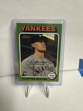 2024 Topps Heritage High Number Clayton Beeter Green Border RC Yankees #706 comprar usado  Enviando para Brazil