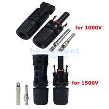 Lote 1/5/10/50/100 pares de conectores de cabo solar macho fêmea faça você mesmo para painel solar comprar usado Lote 1/5/10/50/100 pares de conectores de cabo solar macho fêmea faça você mesmo para painel solar comprar usado  Enviando para Brazil