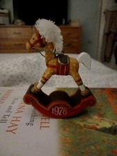 Hallmark rocking horse for sale  NORWICH