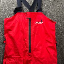 Musto sailing bib for sale  Shipping to Ireland