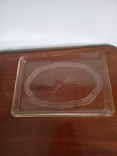 glass dressing table tray for sale  EXMOUTH