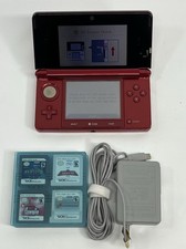 Pacote de console portátil Nintendo 3DS vermelho chama CTR-001, usado comprar usado  Enviando para Brazil