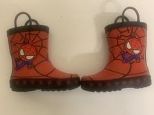 Spiderman wellys size for sale  LONDON