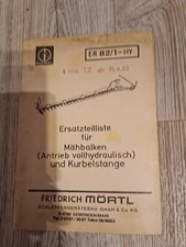 Mörtl mähbalken vollhydrauli gebraucht kaufen  Spraitbach