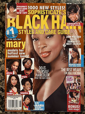 Black Hair Styles and care Guide Mary j. Blige Cover 2008 segunda mano  Embacar hacia Mexico