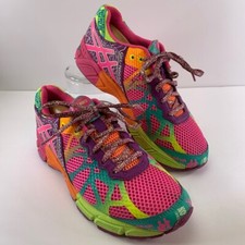 Tênis de corrida ASICS feminino gel Noosa Tri 9 multicolorido verde C401N parte superior baixa 5,5 M comprar usado  Enviando para Brazil