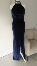 Kleid samtkleid maxikleid gebraucht kaufen  Freckenfeld, Erlenbach, Steinweiler