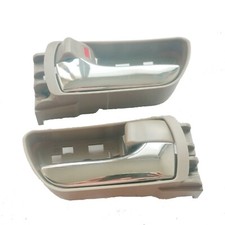 Ajuste 04-10 Toyota Sienna interior cromado bege dianteiro traseiro esquerdo direito maçaneta da porta X2, usado comprar usado  Enviando para Brazil