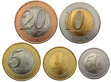 CONJUNTO ANGOLA DE 5 MOEDAS 50 CENTIMOS - 20 KWANZAS 2011-2012 3 X BIMETÁLICO UNC comprar usado  Enviando para Brazil