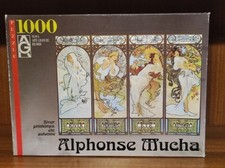 Alphonse mucha puzzle usato  Valvestino