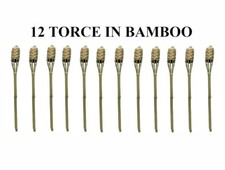 Set torce bamboo usato  Lavagna