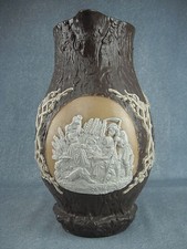 VILLEROY & BOCH METTLACH #1028 PICHET A BIERE 4L BEER POT PORCELAIN BAS RELIEF comprar usado  Enviando para Brazil