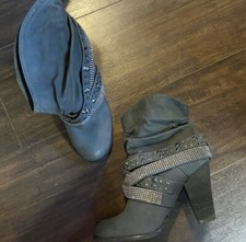 Silver bling boots for sale  Alice