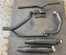 Harley davidson exhaust for sale  SEAHAM