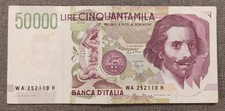 50000 lire bernini usato  Roma