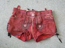 Kurze lederhose latzlederhose gebraucht kaufen  Fürth