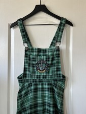 Saia Harry Potter Hot Topic verde Sonserina xadrez tamanho G grande comprar usado  Enviando para Brazil