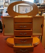 Vintage wooden mirrored for sale  Petersburg