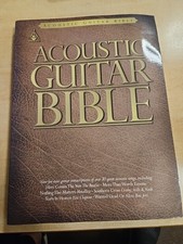 Acoustic guitar bible for sale  SEVENOAKS