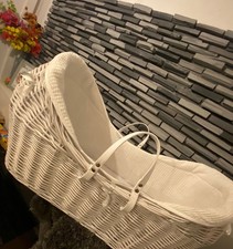 White wicker moses for sale  ROCHDALE