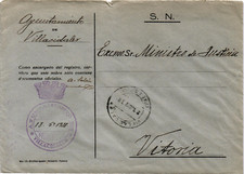 Capa SCW 1938 de Villacidaler (Palencia) FRANQUIA MUNICIPAL para Vitória (1662) comprar usado  Enviando para Brazil