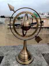 Antique brass armillary d'occasion  Expédié en Belgium