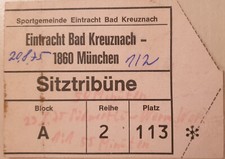 Ticket eintracht bad gebraucht kaufen  Deutschland