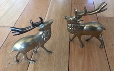 Vinrage brass stag for sale  STOURBRIDGE