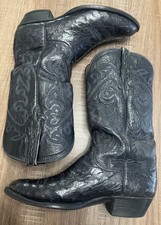 Vintage black lucchese for sale  Fountain