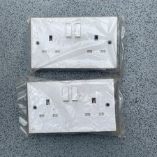 13amp switched double for sale  LEICESTER