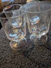 Glass stemmed sundae for sale  NORWICH