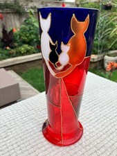 Hand painted glass for sale  READING