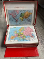 Coffret puzzle geographie d'occasion  Ailly-sur-Noye