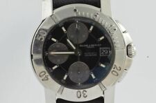 Relógio masculino Baume & Mercier Capeland cronógrafo automático 39 mm aço 65352 BM053 comprar usado  Enviando para Brazil