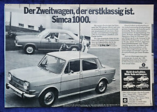 Simca 1000 simca gebraucht kaufen  Vechta