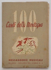 100 canti della usato  Vercelli
