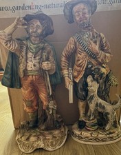 Two vintage capodimonte for sale  CHELMSFORD
