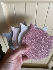 Cat silouette ceramic for sale  Riverdale