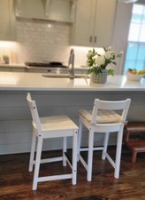 Weiße barstühle ikea gebraucht kaufen  Köngen