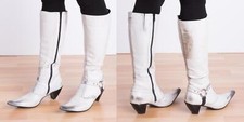 2574 weiße leder gebraucht kaufen  Deutschland