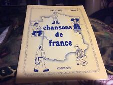 Livre partitions chansons d'occasion  Déols