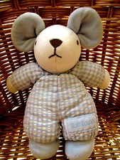 Doudou souris bleu d'occasion  Quimper
