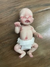 Mini bebê de silicone corpo inteiro renascido 4” #sr comprar usado  Enviando para Brazil